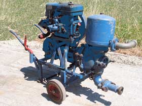  Standmotor mit Pumpe 